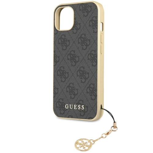 Kup Etui Guess GUHCP14SGF4GGR Apple iPhone 14 gri/hardcase 4G Charms Collection - GUE2609 - {ean13} - Sklep Home Screen