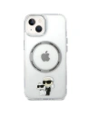 Kup Etui Karl Lagerfeld KLHMP13MHNKCIT Apple iPhone 13 hardcase transparent Iconic Karl&Choupette Magsafe - KLD1586 - {ean13} - Sklep Home Screen