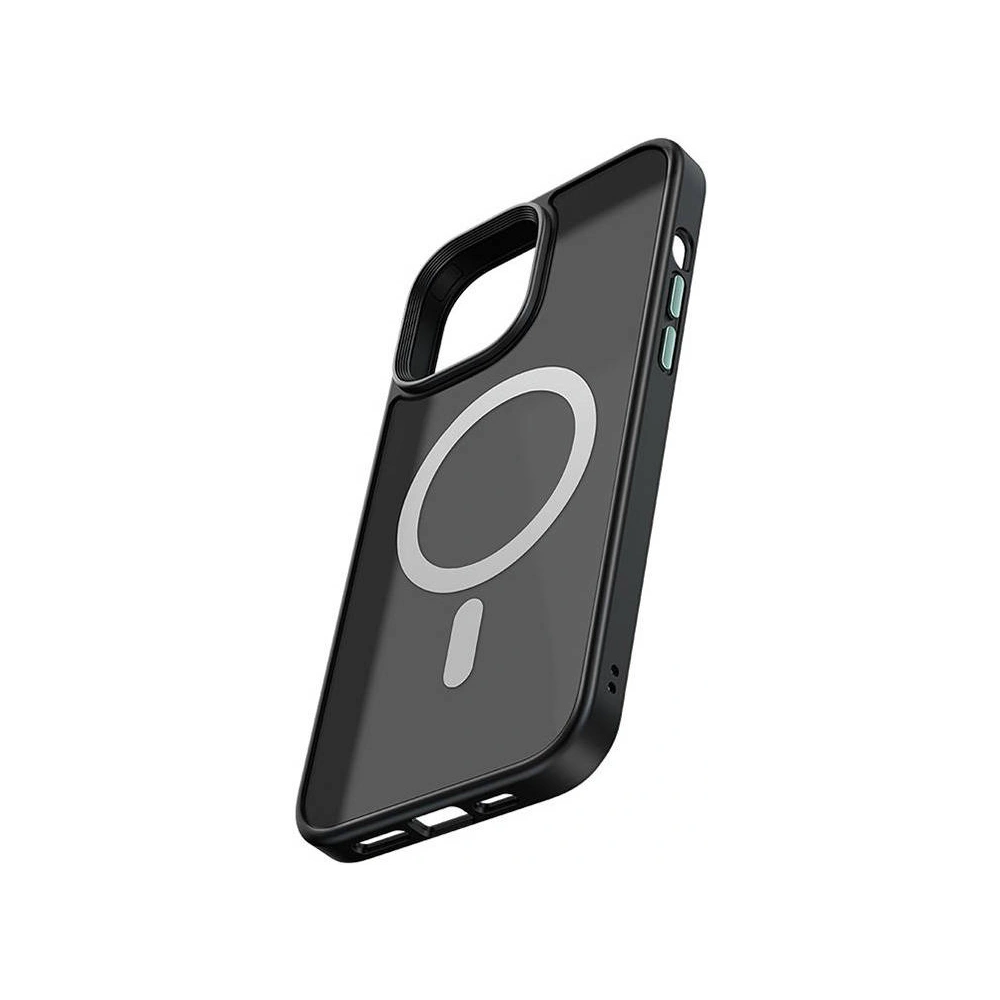 Etui McDodo Crystal Apple iPhone 14 Pro (Czarny)