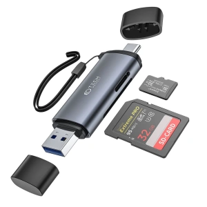 Kup Tech-Protect Kartenleser Ultraboost Kartenleser SD/microSD Grau - THP2045 - {ean13} - Sklep Home Screen