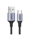 UGREEN 60125 USB-A/USB-C Gyors Töltés 3.0 3A 0,5m szürke kábel