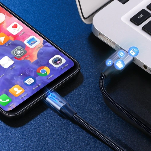 Kup Cablu UGREEN 60125 USB-A/USB-C Quick Charge 3.0 3A 0,5m gri - UGR1637 - {ean13} - Sklep Home Screen