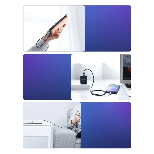 Kup Cablu UGREEN 60125 USB-A/USB-C Quick Charge 3.0 3A 0,5m gri - UGR1637 - {ean13} - Sklep Home Screen