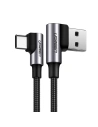 Kup Úhlový kabel UGREEN US176 USB-A/USB-C Quick Charge 3.0 3A 0,5m šedý - UGR1638 - {ean13} - Sklep Home Screen