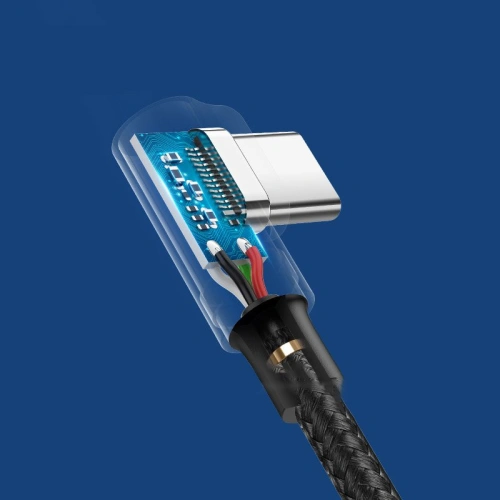 Kup Úhlový kabel UGREEN US176 USB-A/USB-C Quick Charge 3.0 3A 0,5m šedý - UGR1638 - {ean13} - Sklep Home Screen