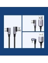 Kup Úhlový kabel UGREEN US176 USB-A/USB-C Quick Charge 3.0 3A 0,5m šedý - UGR1638 - {ean13} - Sklep Home Screen