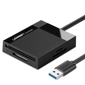 Kup UGREEN CR125 USB 3.0 SD/microSD/CF/MS-Kartenleser Schwarz - UGR1639 - {ean13} - Sklep Home Screen
