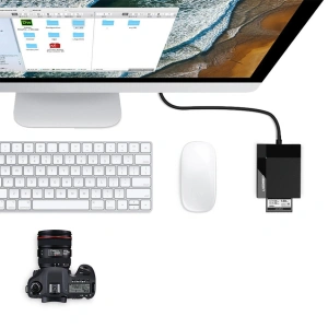 Kup UGREEN CR125 USB 3.0 SD/microSD/CF/MS-Kartenleser Schwarz - UGR1639 - {ean13} - Sklep Home Screen