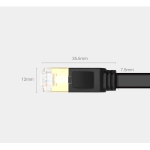 Kup Kabel sieciowy UGREEN NW106 Ethernet RJ45 Cat 7 STP LAN 10 Gbps 5m czarny - UGR1640 - {ean13} - Sklep Home Screen