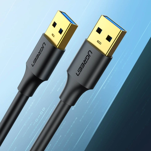 Kup UGREEN US128 USB-A/USB-A USB 3.0 5Gb/s 0.5m fekete - UGR1641 - {ean13} - Sklep Home Screen