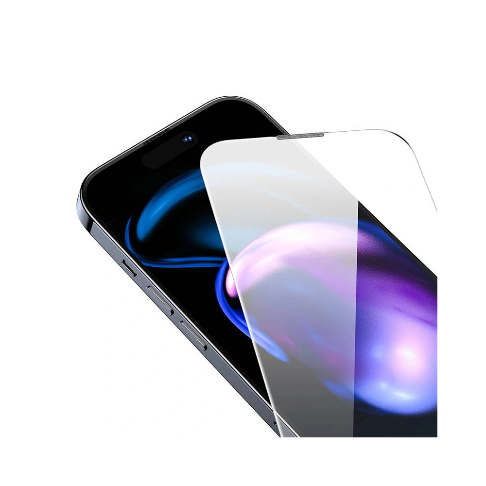 Szkło hartowane 0.3mm Baseus Schott HD Apple iPhone 14 Pro + powłoka przeciwpyłowa