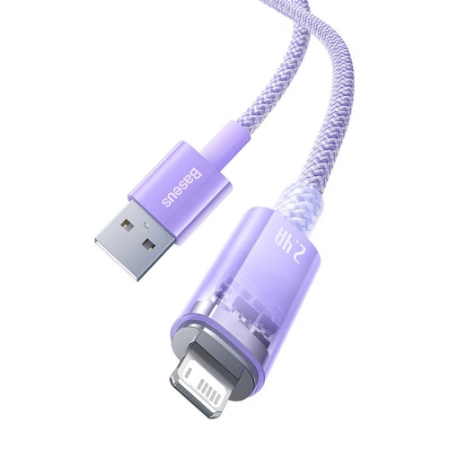 Kup Cablul Baseus Explorer Series USB-A/Lightning 2m 2.4A (mov) - BSU4317 - {ean13} - Sklep Home Screen