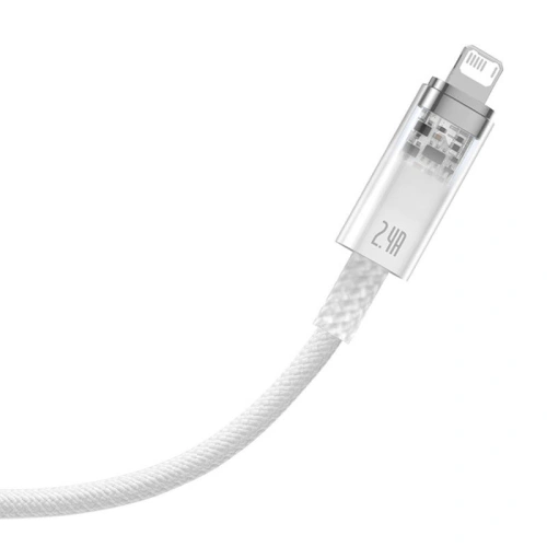 Kup Kábel Baseus Explorer Series USB-A/Lightning 2m 2.4A (fehér) - BSU4319 - {ean13} - Sklep Home Screen