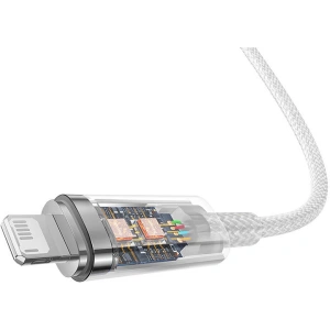 Baseus Explorer Series USB-A/Lightning Cable 2m 2.4A (white)
