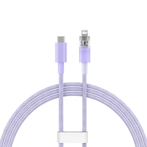 Baseus Kabel Explorer Serie USB-C/Lightning 1m 20W (lila)