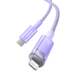 Baseus Kabel Explorer Serie USB-C/Lightning 1m 20W (lila)