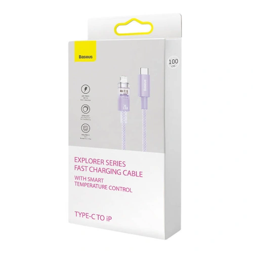 Kup Cablul Baseus Explorer Series USB-C/Lightning 1m 20W (mov) - BSU4321 - {ean13} - Sklep Home Screen