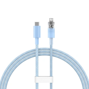 Baseus Kabel Explorer Serie USB-C/Lightning 1m 20W (blau)