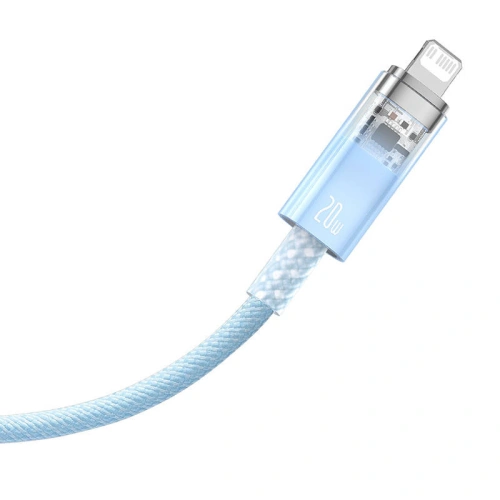 Kup Kabel Baseus Explorer Series USB-C/Lightning 1m 20W (modrý) - BSU4322 - {ean13} - Sklep Home Screen