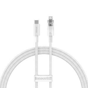 Baseus Kabel Explorer Serie USB-C/Lightning 1m 20W (weiß)