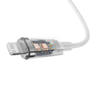 Baseus Kabel Explorer Serie USB-C/Lightning 1m 20W (weiß)