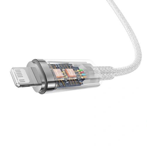 Kup Cablul Baseus Explorer Series USB-C/Lightning 1m 20W (alb) - BSU4323 - {ean13} - Sklep Home Screen