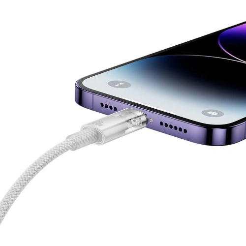 Kup Cablul Baseus Explorer Series USB-C/Lightning 1m 20W (alb) - BSU4323 - {ean13} - Sklep Home Screen