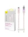 Kábel Baseus Explorer Series USB-C/Lightning 1m 20W (rózsaszín)