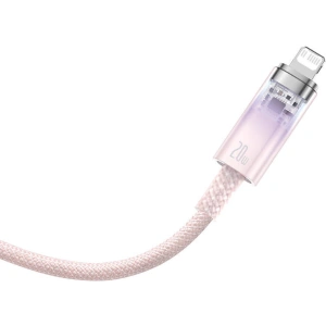 Baseus Kabel Explorer Serie USB-C/Blitz 1m 20W (rosa)