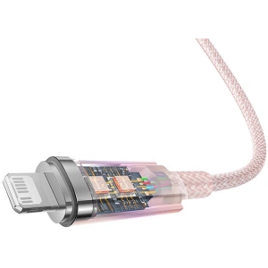 Baseus Kabel Explorer Serie USB-C/Blitz 1m 20W (rosa)