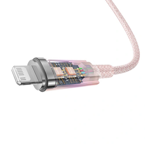 Kup Kábel Baseus Explorer Series USB-C/Lightning 1m 20W (rózsaszín) - BSU4324 - {ean13} - Sklep Home Screen