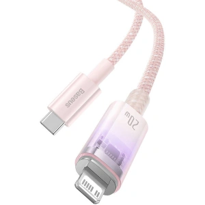 Baseus Kabel Explorer Serie USB-C/Blitz 1m 20W (rosa)