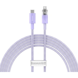 Baseus Kabel Explorer Serie USB-C/Lightning 2m 20W (lila)