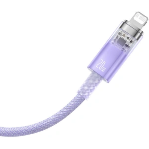 Baseus Kabel Explorer Serie USB-C/Lightning 2m 20W (lila)