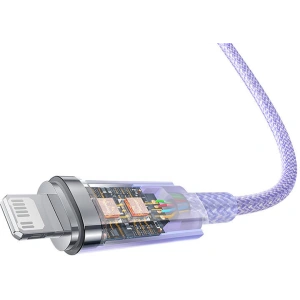 Baseus Kabel Explorer Serie USB-C/Lightning 2m 20W (lila)