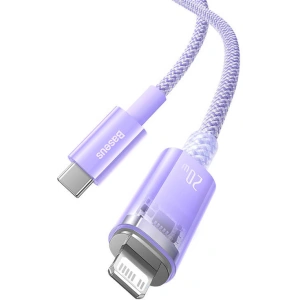 Baseus Kabel Explorer Serie USB-C/Lightning 2m 20W (lila)