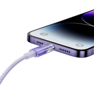 Baseus Kabel Explorer Serie USB-C/Lightning 2m 20W (lila)