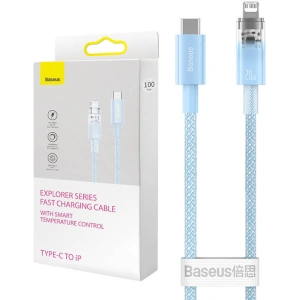 Baseus Kabel Explorer Serie USB-C/Lightning 2m 20W (blau)