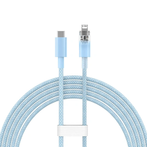 Kup Kabel Baseus Explorer Series USB-C/Lightning 2m 20W (modrý) - BSU4326 - {ean13} - Sklep Home Screen