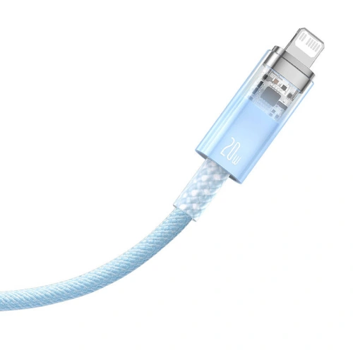Kup Kábel Baseus Explorer Series USB-C/Lightning 2m 20W (kék) - BSU4326 - {ean13} - Sklep Home Screen