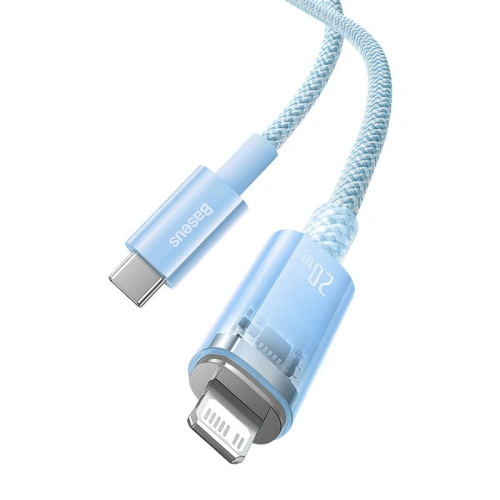 Kup Kábel Baseus Explorer Series USB-C/Lightning 2m 20W (kék) - BSU4326 - {ean13} - Sklep Home Screen