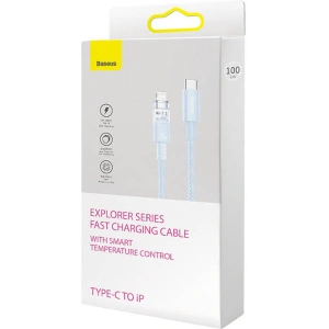 Baseus Kabel Explorer Serie USB-C/Lightning 2m 20W (blau)