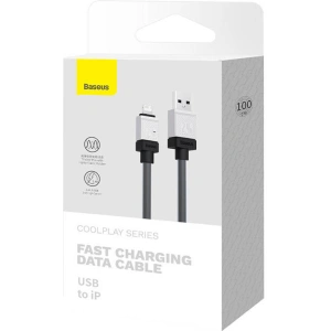 Kabel Baseus CoolPlay Series USB-A/Lightning 20W 2m (černý)