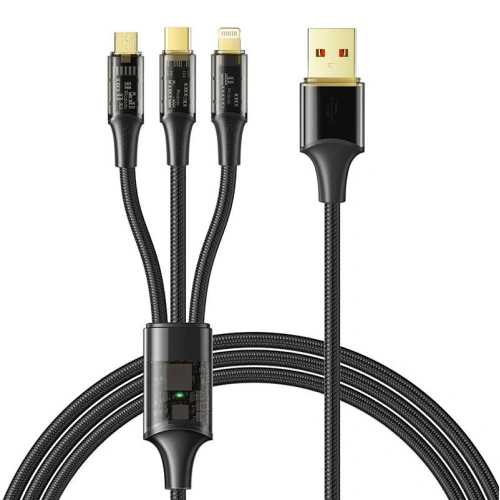 Kup Mcdodo 1.2m 3-in-1-Kabel CA-3330 USB-A/USB-C - Lightning - microUSB (schwarz) - MDD128 - {ean13} - Sklep Home Screen