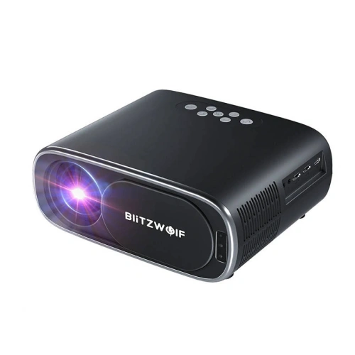 Kup Projektor LED BlitzWolf BW-V4 1080p, Wi-Fi + Bluetooth (negru) - BLZ564 - {ean13} - Sklep Home Screen
