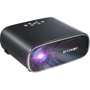 Kup Projektor LED BlitzWolf BW-V4 1080p, Wi-Fi + Bluetooth (negru) - BLZ564 - {ean13} - Sklep Home Screen