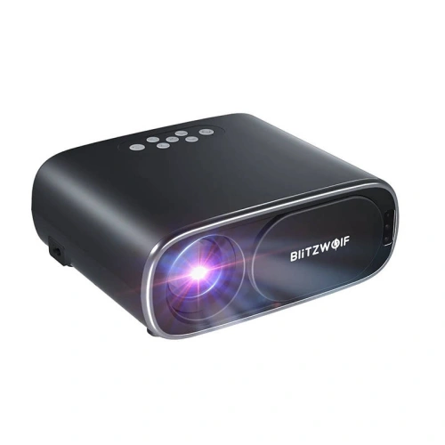 Kup Projektor LED BlitzWolf BW-V4 1080p, Wi-Fi + Bluetooth (negru) - BLZ564 - {ean13} - Sklep Home Screen