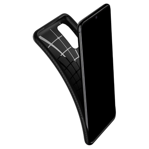 Kup Case Spigen Liquid Air Samsung Galaxy S20 Matt Schwarz - SPN530BLK - {ean13} - Sklep Home Screen