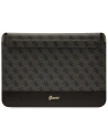 Guess Case Sleeve GUCS14PS4SGK 14 Zoll schwarz/schwarz 4G Stripe Metal Logo