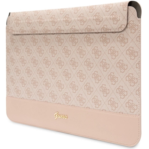 Kup Etui Guess Sleeve GUCS14PS4SGP 14 inch roz/roz 4G Stripe Metal Logo - GUE2617 - {ean13} - Sklep Home Screen